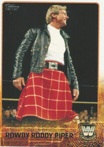 WWE Topps 2015 Trading Card Roddy Piper No.97