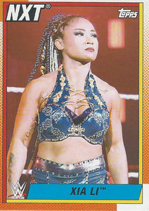 WWE Topps Heritage 2021 Trading Card Xia Li No.97