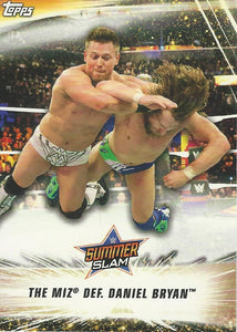 WWE Topps Summerslam 2019 Trading Card The Miz No.97