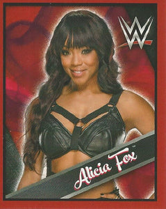 WWE Topps Then Now Forever 2016 Stickers Alica Fox No.97