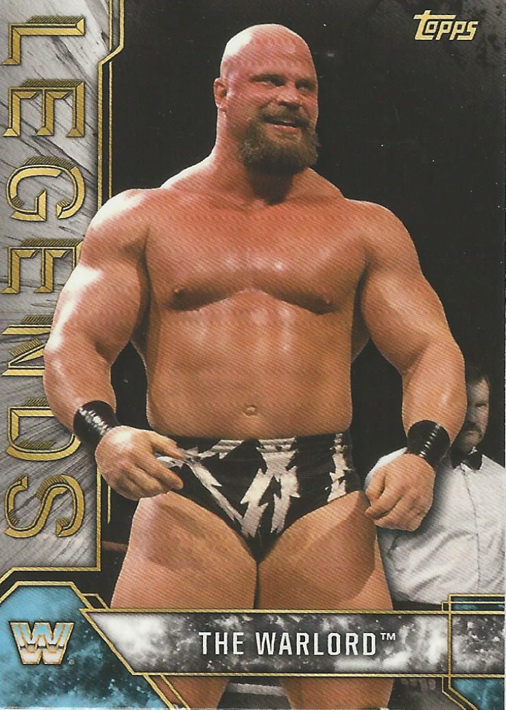 WWE Topps Legends 2017 Trading Card Warlord No.97