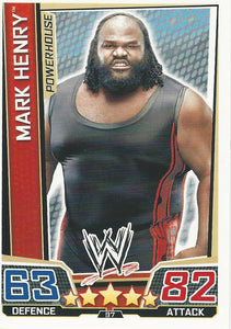 WWE Slam Attax Superstars 2013 Trading Card Mark Henry No.97