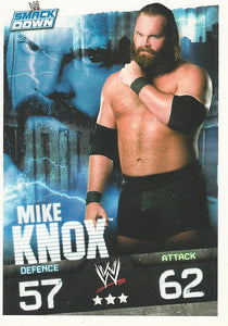 WWE Topps Slam Attax Evolution 2010 Trading Cards Mike Knox No.97