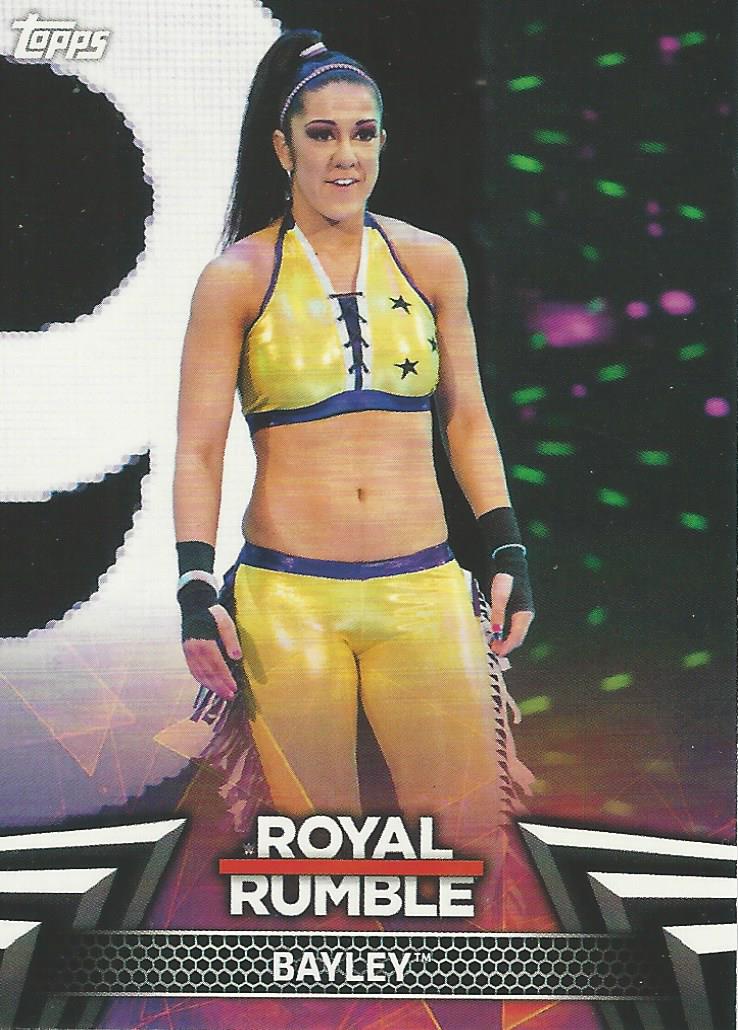 WWE Topps Women Division 2018 Trading Cards Bayley RR-23