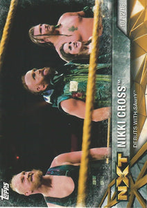 WWE Topps Women Division 2017 Trading Card Nikki Cross NXT-23