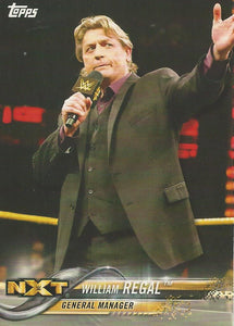 WWE Topps 2018 Trading Cards William Regal No.97