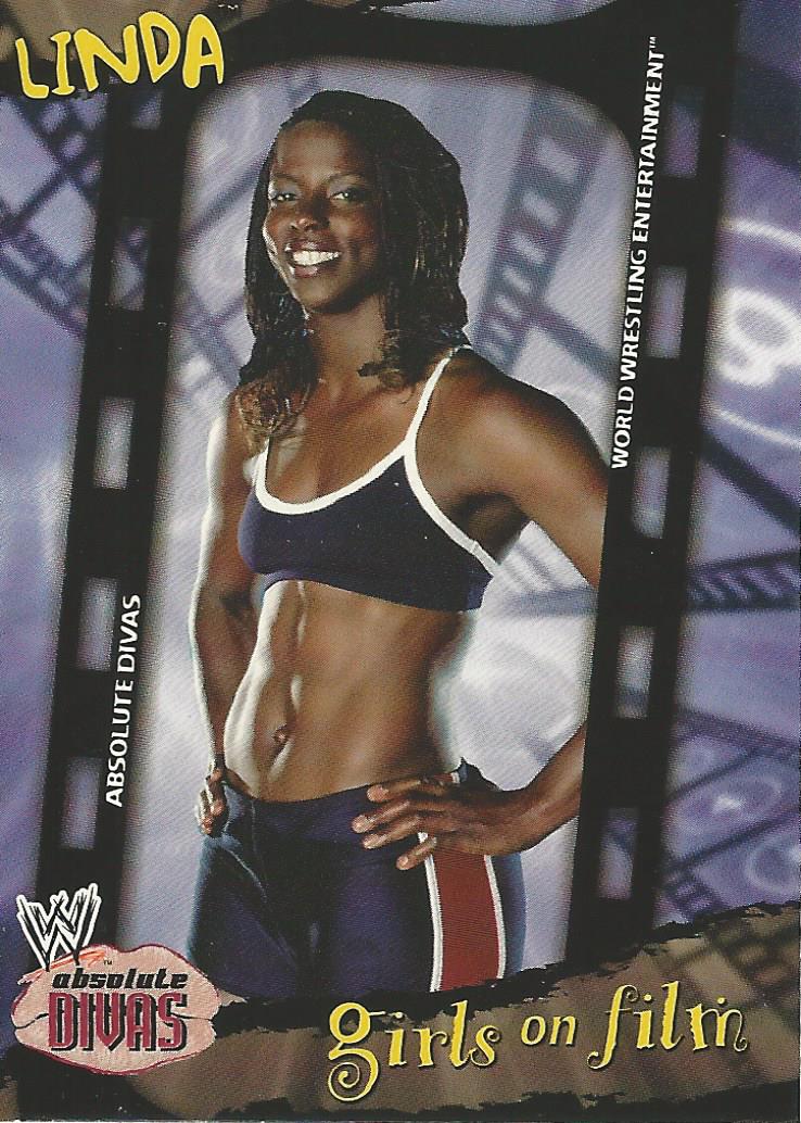 WWE Fleer Absolute Divas Trading Card 2002 Linda Miles No.97