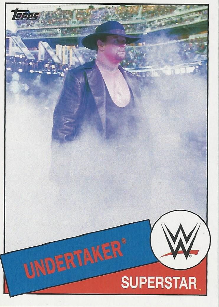 WWE Topps Heritage 2015 Trading Card Undertaker No.97