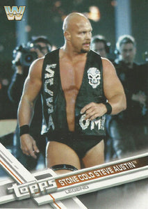 WWE Topps Then Now Forever 2017 Trading Card Stone Cold Steve Austin No.197