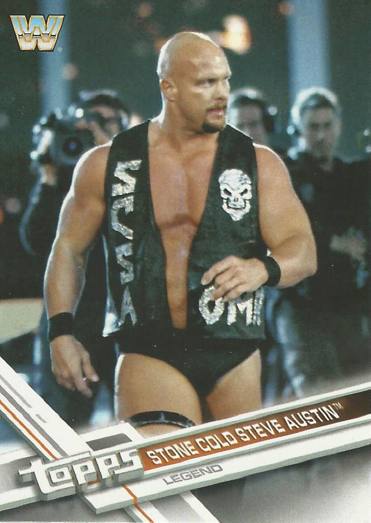 WWE Topps Then Now Forever 2017 Trading Card Stone Cold Steve Austin No.197