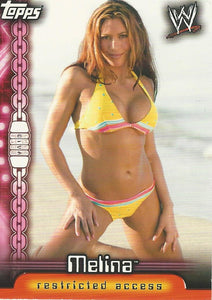 WWE Topps Insider 2006 Trading Card Melina D2