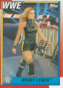 WWE Topps Heritage 2021 Trading Card Becky Lynch No.98