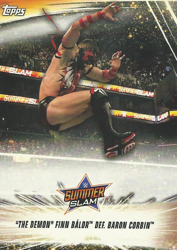 WWE Topps Summerslam 2019 Trading Card Finn Balor No.98