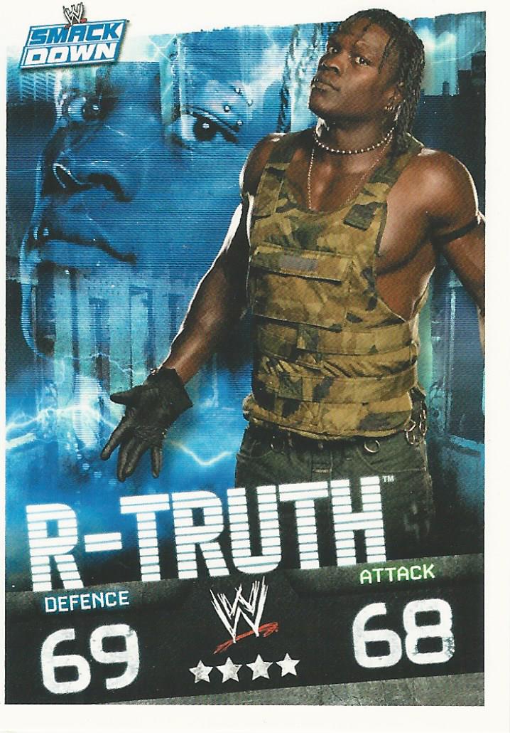 WWE Topps Slam Attax Evolution 2010 Trading Cards R-Truth No.98