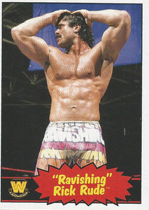 WWE Topps Heritage 2012 Trading Cards Rick Rude No.98