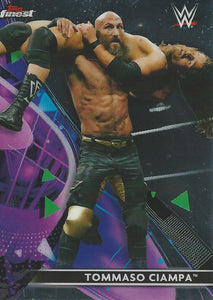 WWE Topps Finest 2021 Trading Cards Tommaso Ciampa No.98