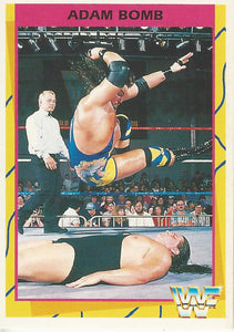 WWF Merlin Trading Card 1995 Adam Bomb No.98