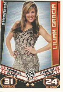 WWE Topps Slam Attax Rebellion 2012 Trading Card Lillian Garcia No.98