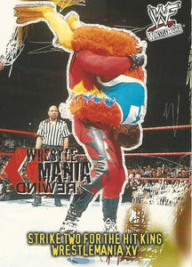WWF Fleer Wrestlemania 2001 Trading Cards Kane No.98