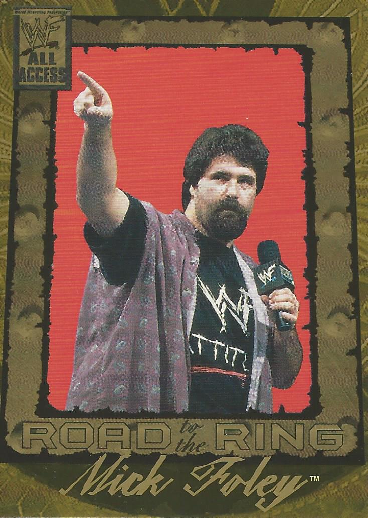 WWF Fleer All Access Trading Cards 2002 Mick Foley No.98