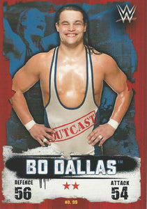 WWE Topps Slam Attax Takeover 2016 Trading Card Bo Dallas No.99