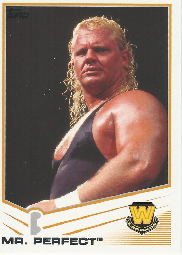 WWE Topps 2013 Trading Cards Mr Perfect No.99