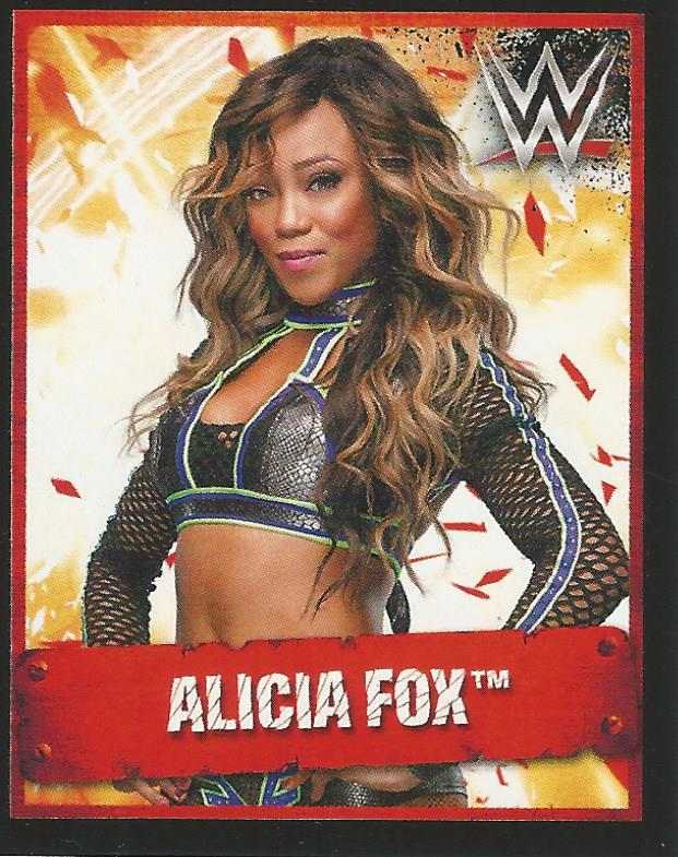 WWE Topps Stickers 2017 Alicia Fox No.99