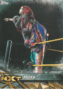 WWE Topps Women Division 2017 Trading Card Asuka NXT-25