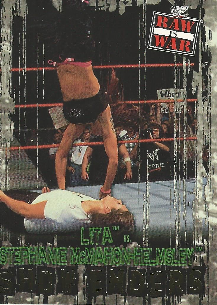 WWF Fleer Raw 2001 Trading Cards Lita No.99