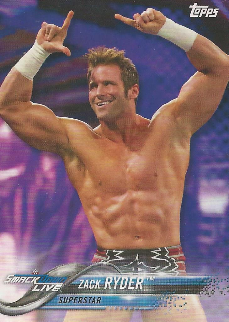 WWE Topps 2018 Trading Cards Zack Ryder No.99