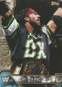 WWE Topps Legends 2017 Trading Card X-Pac No.99