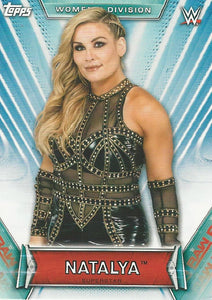 WWE Topps Women Division 2019 Trading Card Natalya No.9