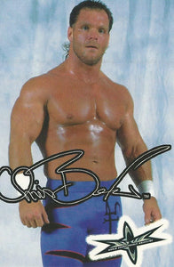 WCW Crazy Planet Stickers 1999 Chris Benoit