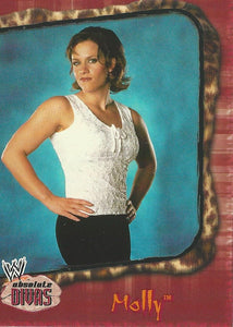 WWE Fleer Absolute Divas Trading Card 2002 Molly Holly No.9