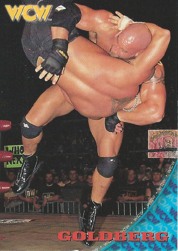 WCW/NWO Topps 1998 Trading Card Goldberg No.9