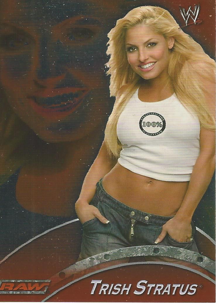 WWE Topps Apocalypse 2004 Trading Card Trish Stratus R9