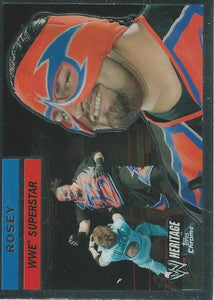 WWE Topps Chrome Heritage Trading Card 2006 Rosey No.9