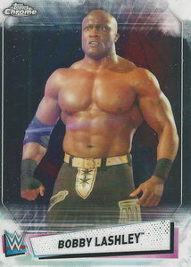 WWE Topps Chrome 2021 Trading Cards Bobby Lashley No.9