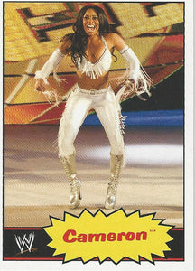 WWE Topps Heritage 2012 Trading Cards Cameron No.9
