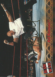 WWF Fleer Raw 2001 Trading Cards Bull Buchanan No.9