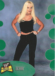 WWF Fleer Ultimate Diva Trading Cards 2001 Debra No.9