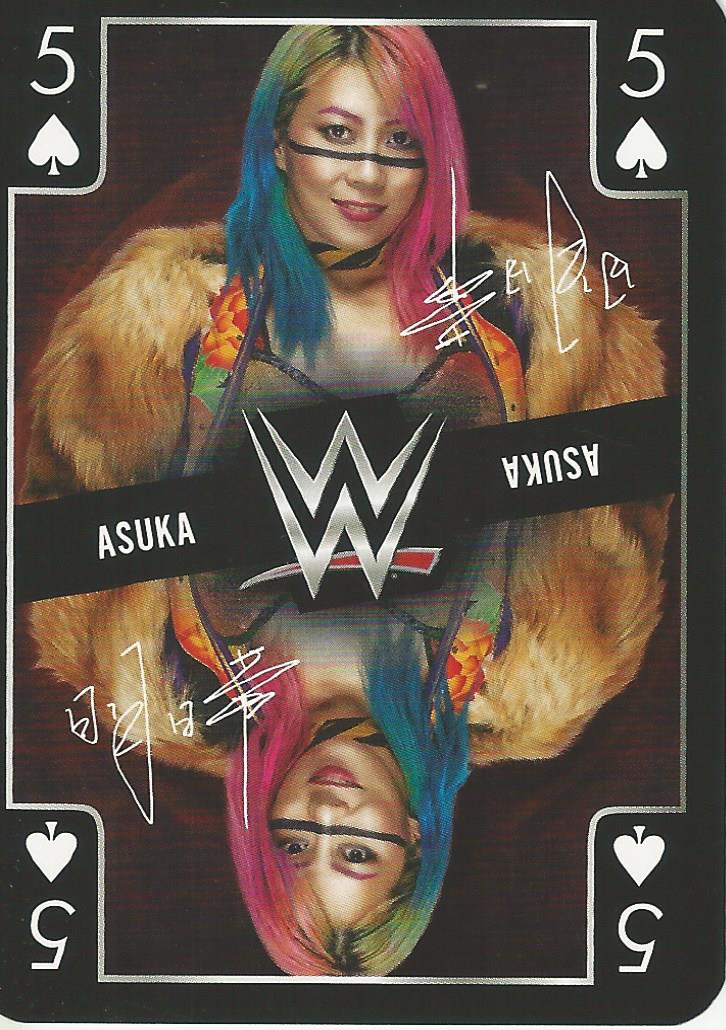 WWE 2019 Playing Cards Asuka