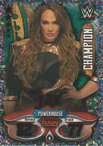 WWE Topps Slam Attax Live 2018 Trading Card Nia Jax Champion No.9