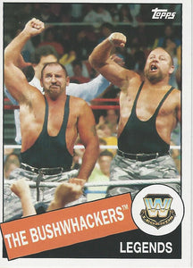 WWE Topps Heritage 2015 Trading Card Bushwhackers No.9