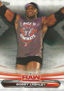 WWE Topps Raw 2019 Trading Card Bobby Lashley No.9